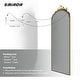 preview thumbnail 4 of 14, Arched Vintage Mirror Baroque Style Wall Bathroom Mirror