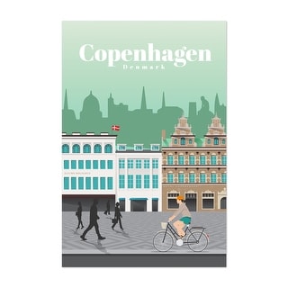 Copenhagen Denmark Travel to Copenhagen Architecture Art Print/Poster ...