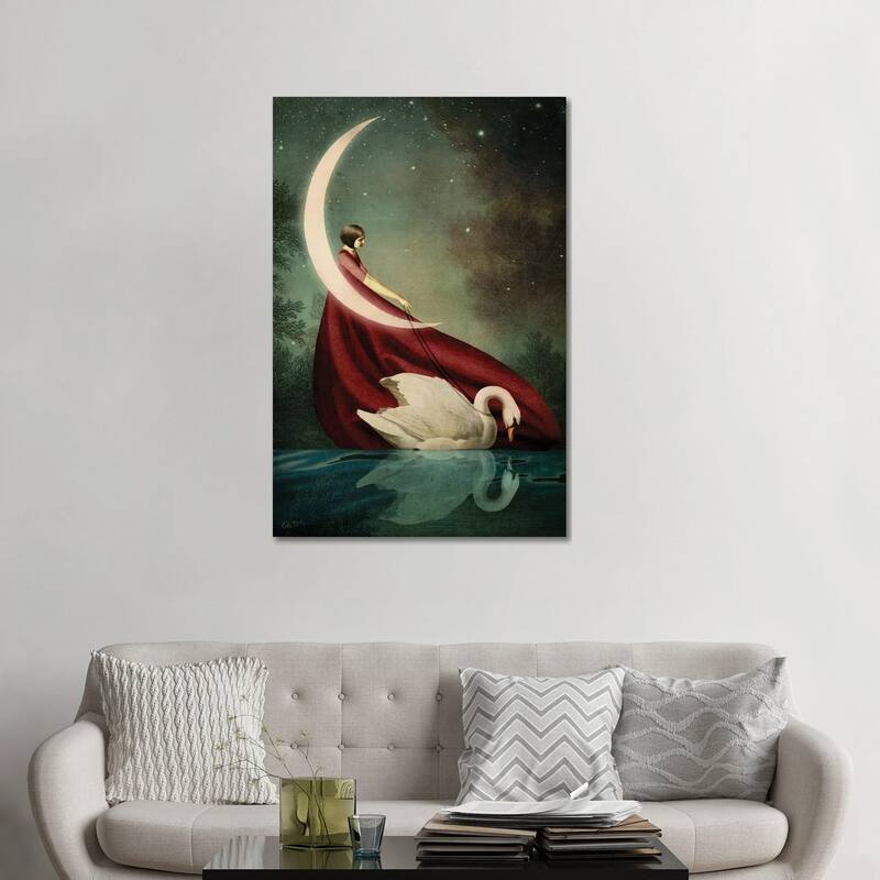 iCanvas "Moonlight Shadows" by Catrin Welz-Stein Canvas Print - 48x32x1.5