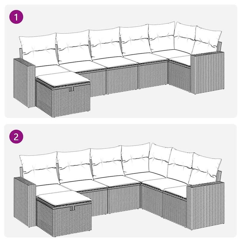 vidaXL Garden Sofa Set