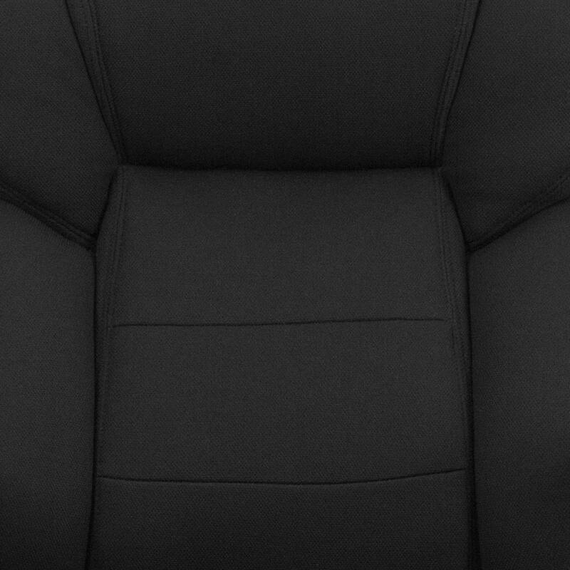 Intensive Use Big & Tall Upholstered Swivel Office Chair with Loop Arms