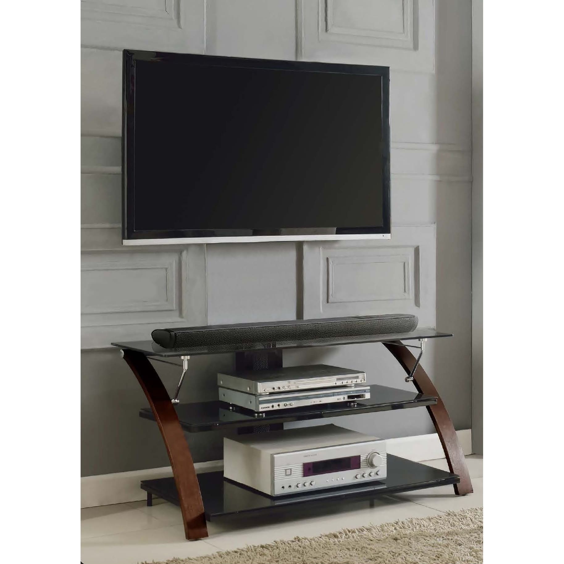 Bentwood shop entertainment unit