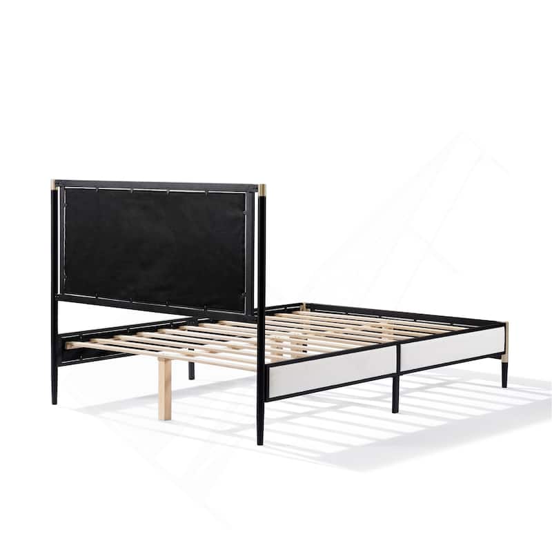 Comfortable Bed with Headboard for Peaceful Sleep