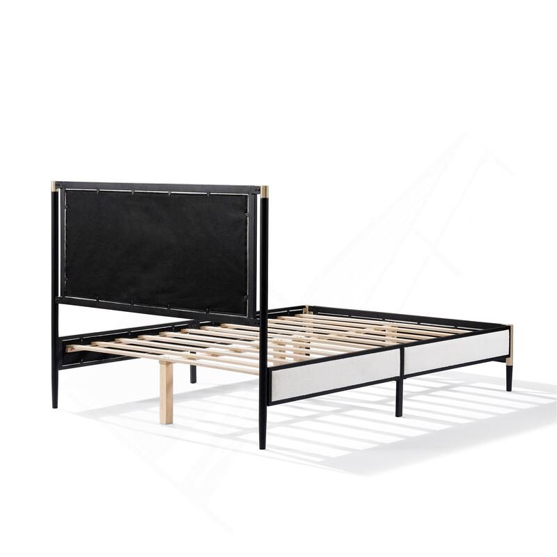 Graceful Bed with Headboard for Dreamy Nights