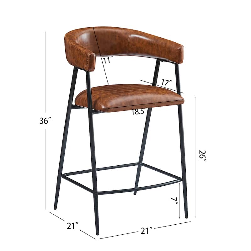 26'' Counter Stools Set Of 2