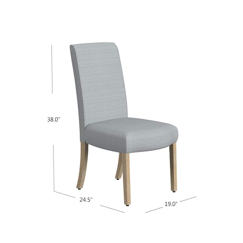 HomePop Scalloped Detail Dining Chair - Set of 2
