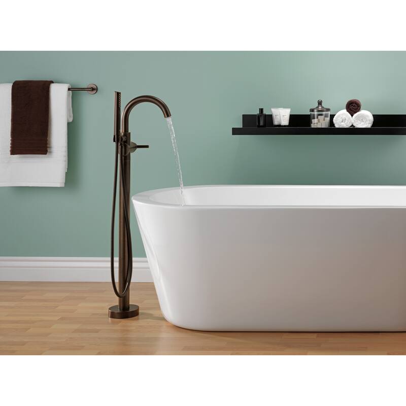 Delta Trinsic Floor Mounted Tub Filler for Free Standing Tub with