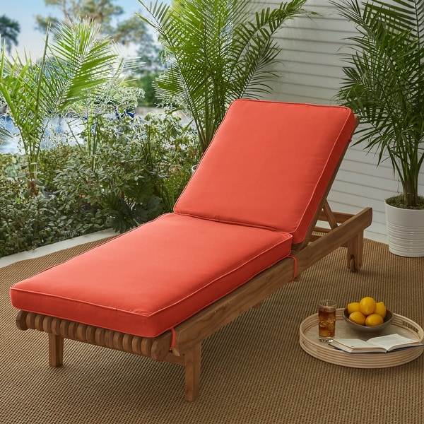 Coral coast classic hinged outdoor deep seating cushion outlet