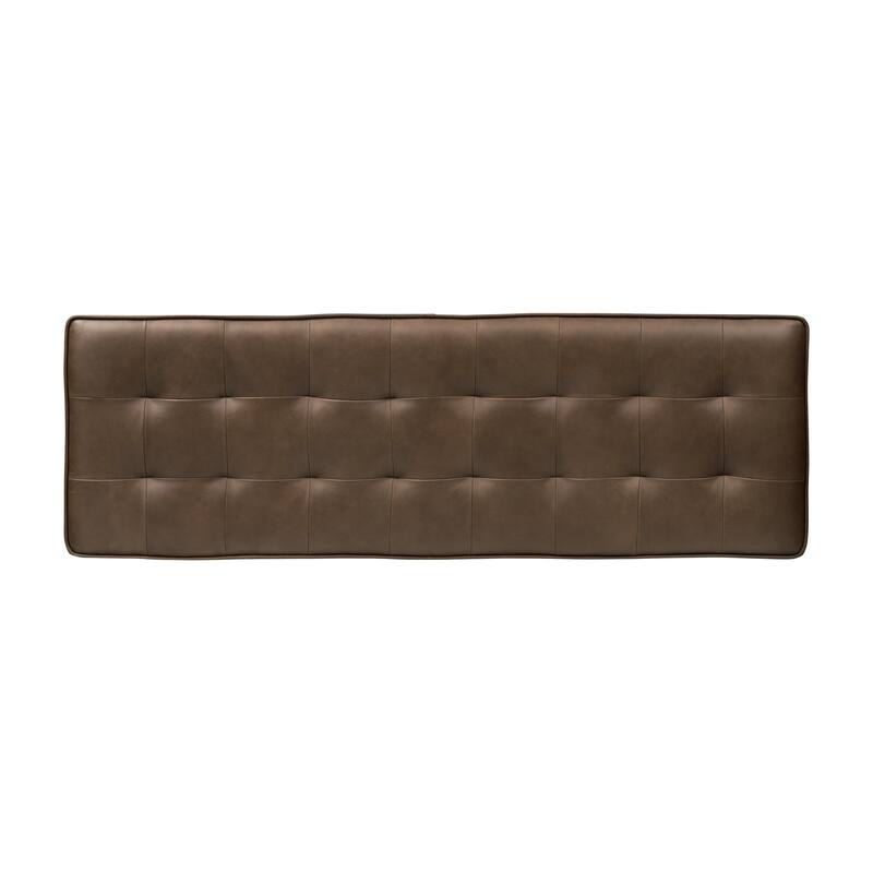 Poly & Bark Luca Bench - Full Grain Genuine Italian Leather