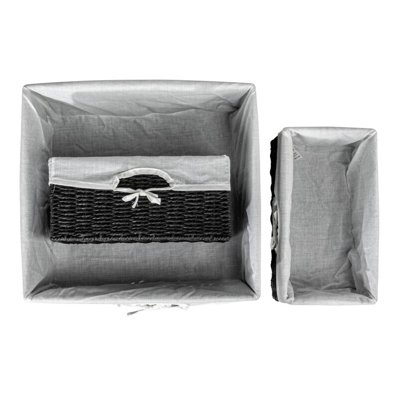 Household Essentials Wicker Basket Set