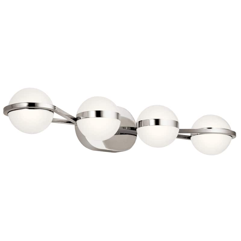 Kichler Brettin 4 Light 30" Wide LED Bathroom Vanity Light