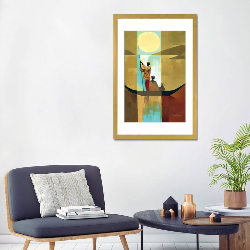iCanvas "On The River I" by Keith Mallett