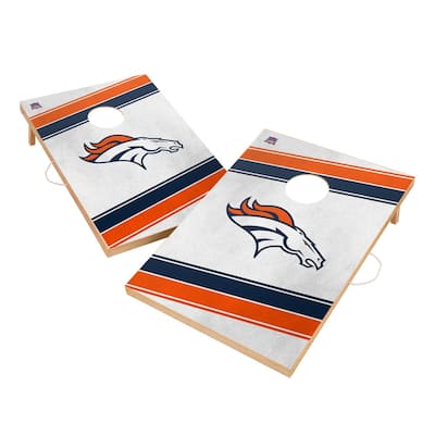Denver Broncos NFL Regulation 2x4 Cornhole Set