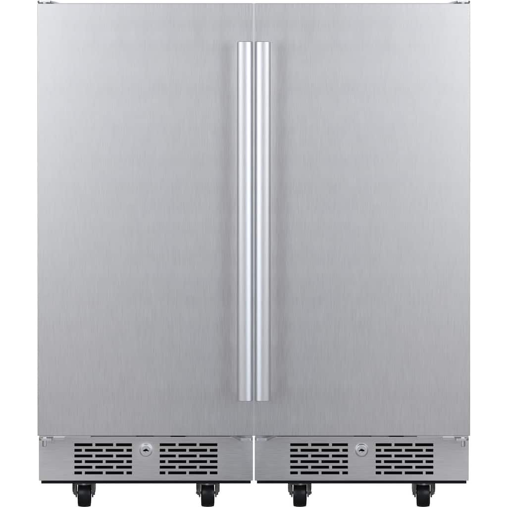 Avallon AFR152ODSS 30" Wide 6.7 Cu. Ft. Outdoor Side by Side