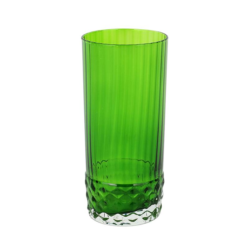 viva by VIETRI Deco Dark Green Tall Tumbler