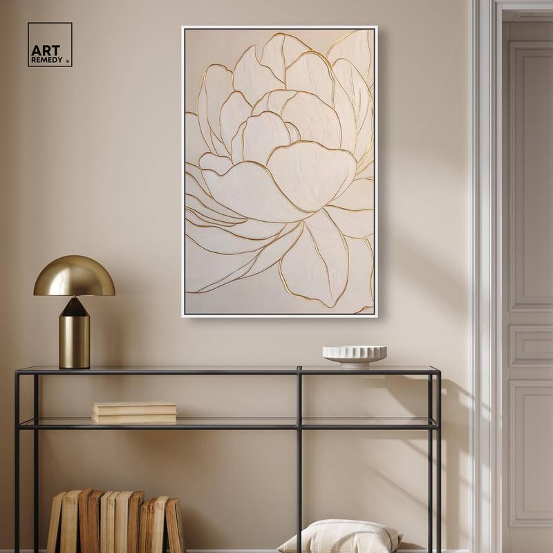 Sculpted Shards II Canvas by Art Remedy