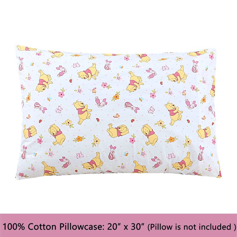 3-Piece Cotton Toddler Sheet Set for Kids Boys & Girls (Animals, Fish, Sports, Floral)