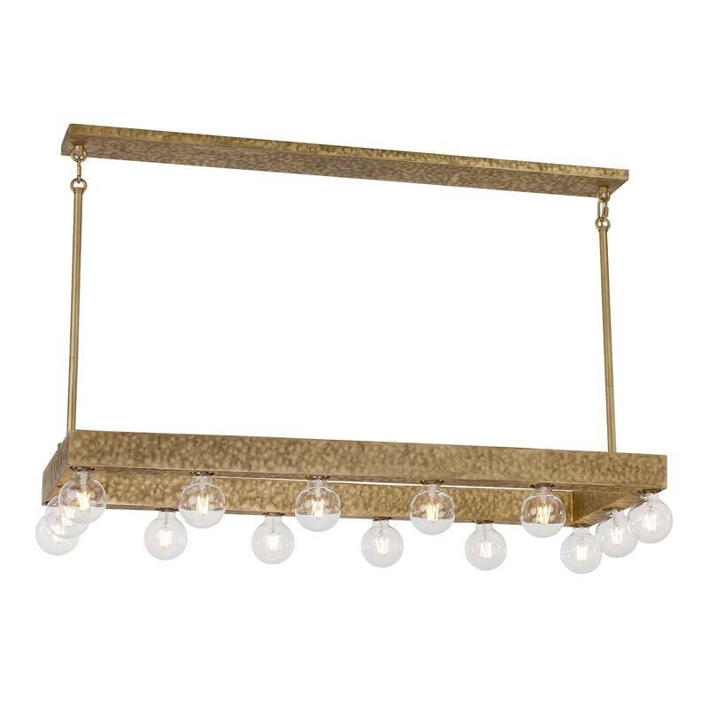 Savoy House 1-3128-14 Etereo 14 Light 42" Wide Linear Chandelier