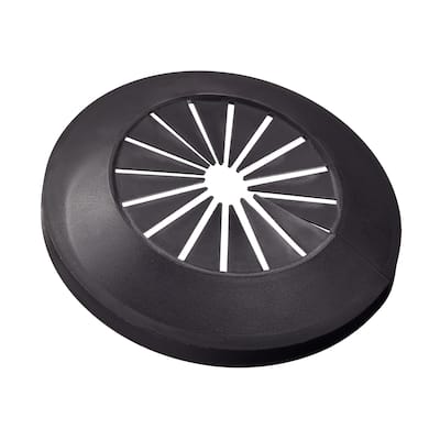 Pipe Cover Decoration, 15mm-45mm PP Water Pipe Drain Line Cover 8pcs - Black