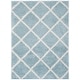preview thumbnail 28 of 67, SAFAVIEH New York Shag Friedliese Trellis 1.2-inch Thick Rug