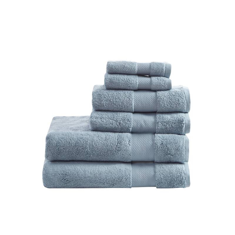 Madison Park Signature Turkish Cotton 6-piece Bath Towel Set