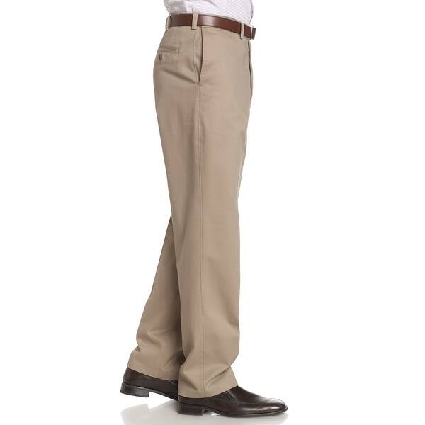 Shop Savane Mens Pants Beige Size 44x30 Big Tall Performance