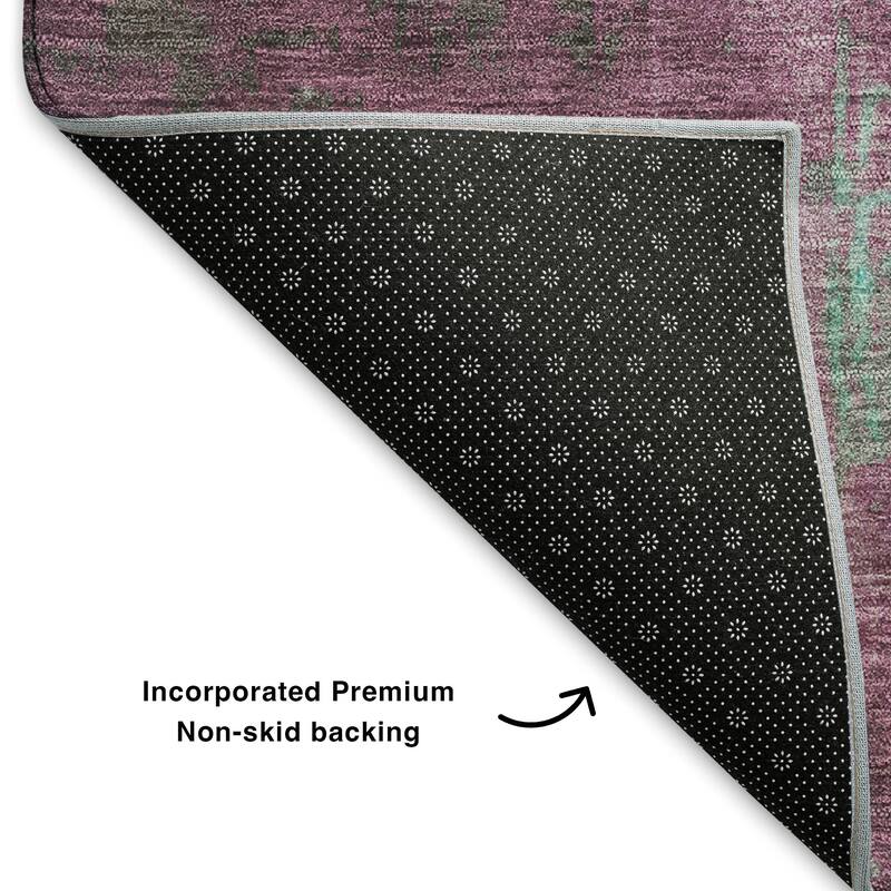 Premium Washable Super Soft Abstract Contemporary Mayfield Rug