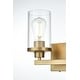preview thumbnail 11 of 11, Elegant Lighting LD7316W12 Thane 2 Light 12" Wide Vanity Light