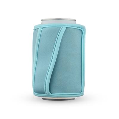 HOST Insta-Chill Can Cooler Flexible Freezable Gel and Ice Pack for Regular 12 oz Cans, Ice Blue