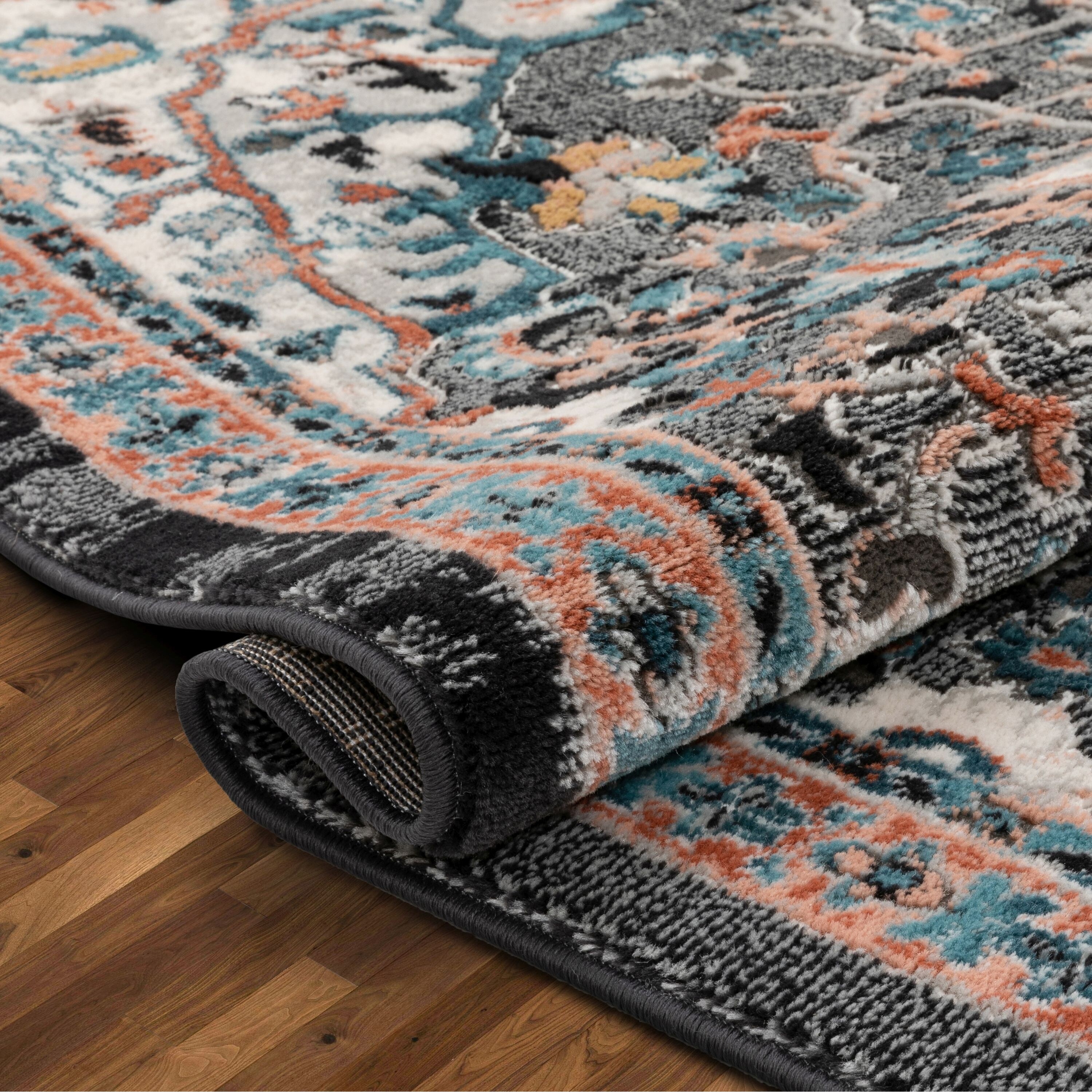 Well Woven Indira Minos Vintage Bohemian Oriental Floral Area Rug