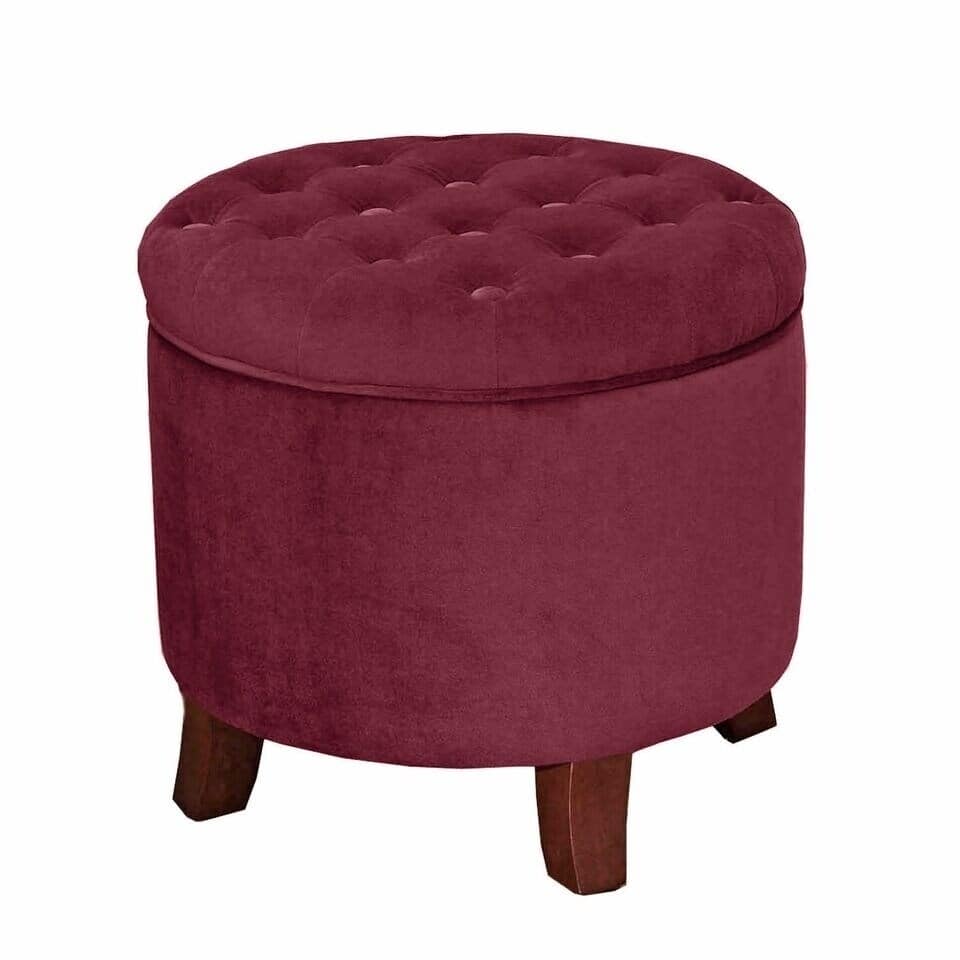 Carson Carrington Ronde Round Storage Ottoman