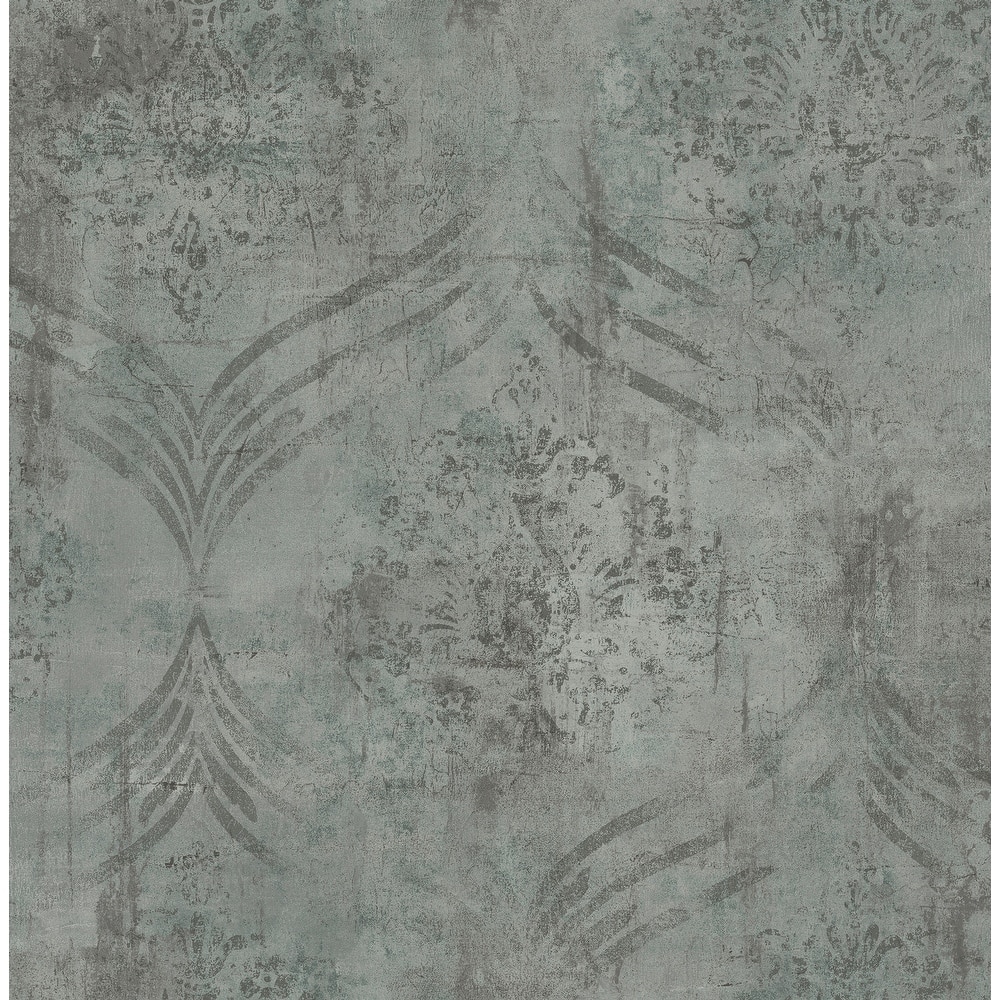 Seabrook Designs Brilliant Ogee Rustic Unpasted Wallpaper