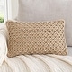 preview thumbnail 30 of 92, Boho Living Jada Braided Cotton/Jute Throw Pillows Beige - 12x20