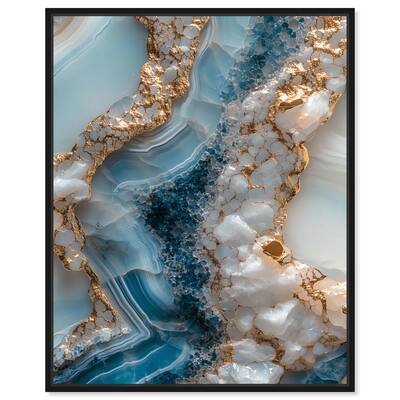 Lapis River Canvas by Art Remedy