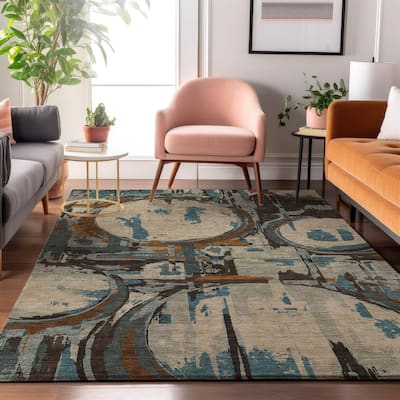 Premium Washable Super Soft Contemporary Casual Mayfield Rug