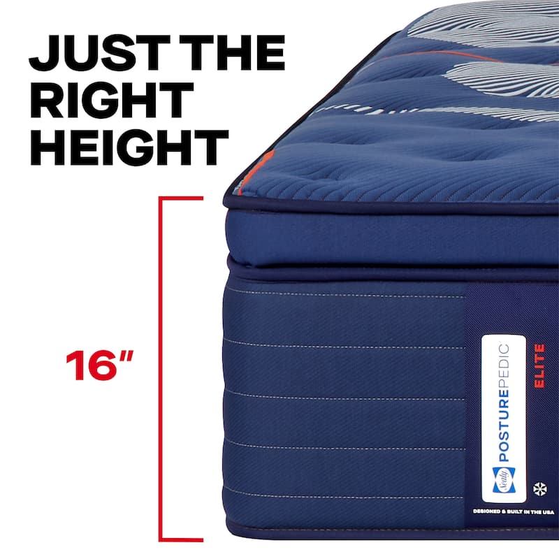 Sealy Posturepedic® Elite Brenham II 16" Soft Pillowtop Innerspring Mattress
