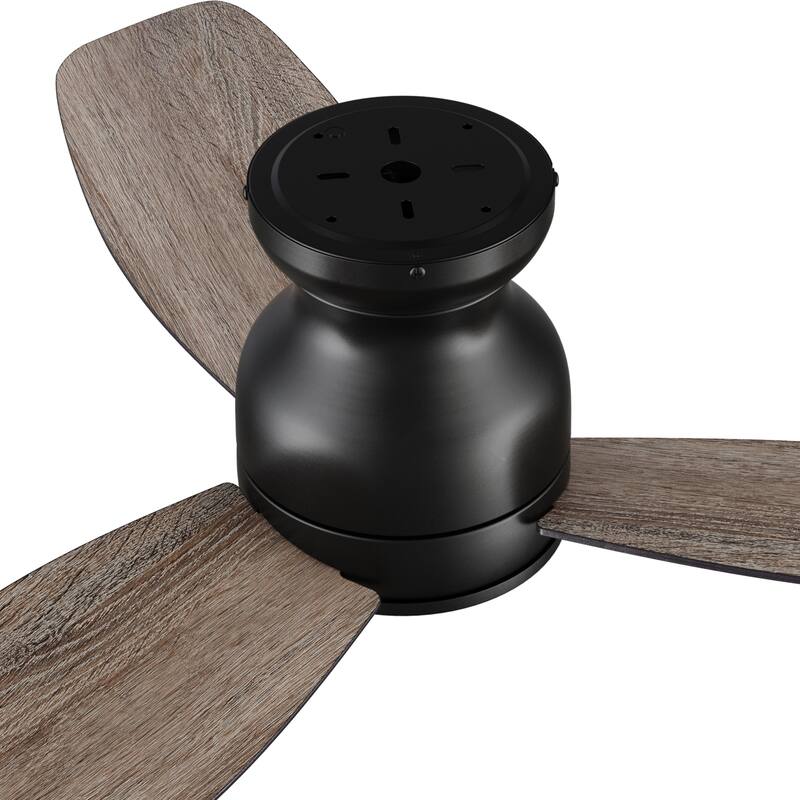 CARRO Claire 48" 3-Blade Indoor Ceiling Fan with Remote-No Light - N/A