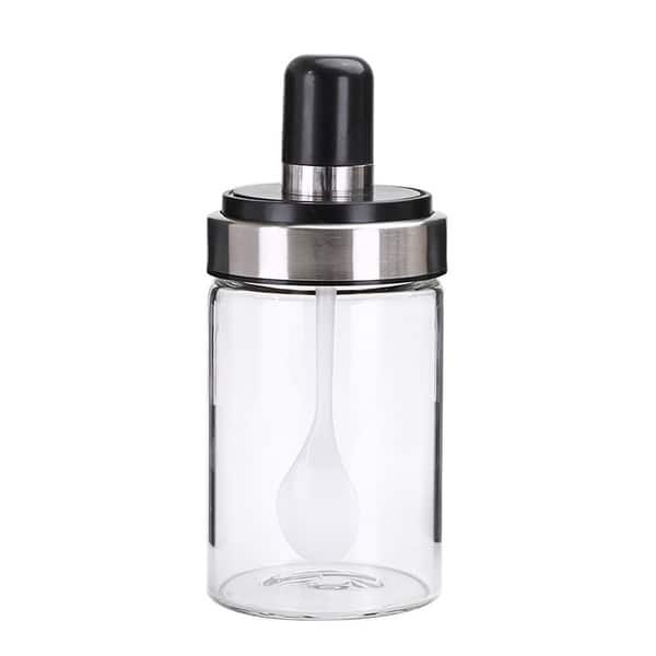 Kitchen Supplies Glass Seasoning Bottle Salt Storage Box Spice Jar With  Spoon - Size: 14.5 X 6cm(5.7 x 2.36inch) - Bed Bath & Beyond - 31806111