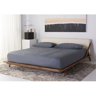 SAFAVIEH Couture Devyn Wood Platform Bed
