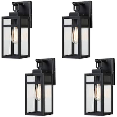 4PK-1 Light Matte Black Wall Light