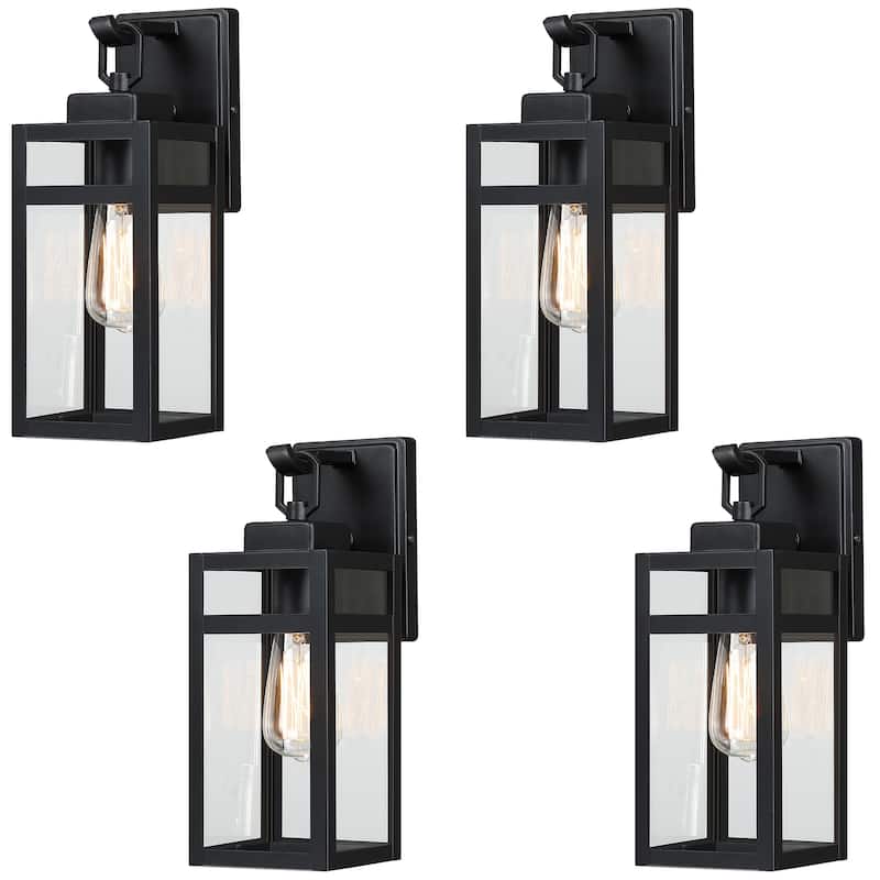 4PK-1 Light Outdoor Wall Light - 5"x6.58"x13.88"