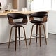 preview thumbnail 130 of 186, 26"/29" Faux Leather Swivel Bar Stools, Wood Counter Stool