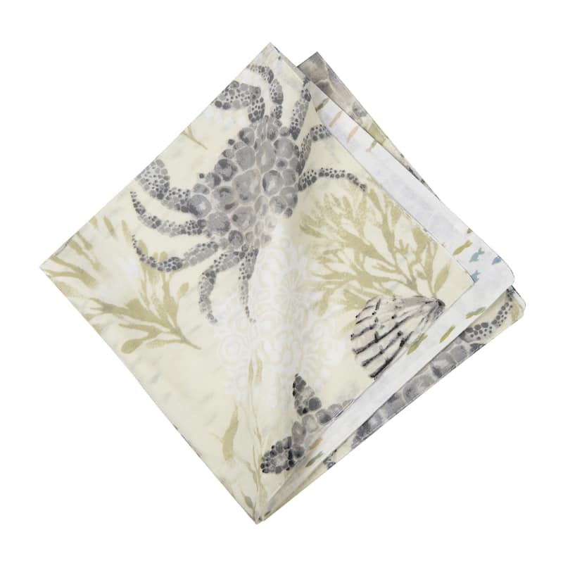 Cannon Beach Cotton Napkin Machine Washable Set of 6
