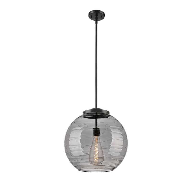 Innovations Lighting 221-1S-18-16 Athens Pendant Athens Deco Swirl 16"