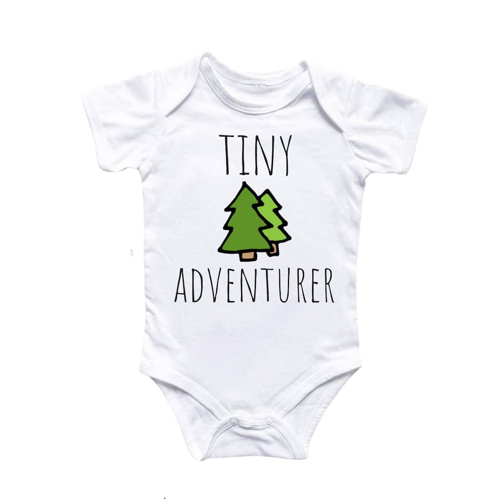 Adventure Trees - Baby Boy Girl Clothes Infant Bodysuit Funny Cute Newborn