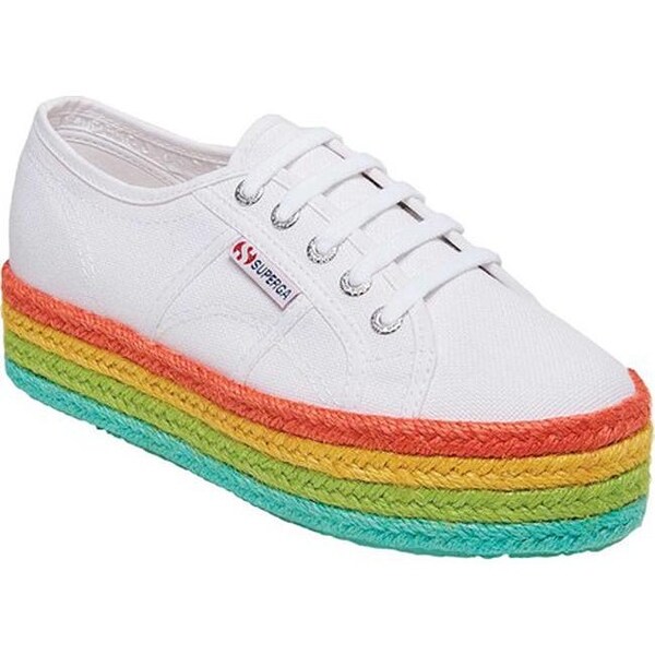 superga 2790 platform sneaker rainbow