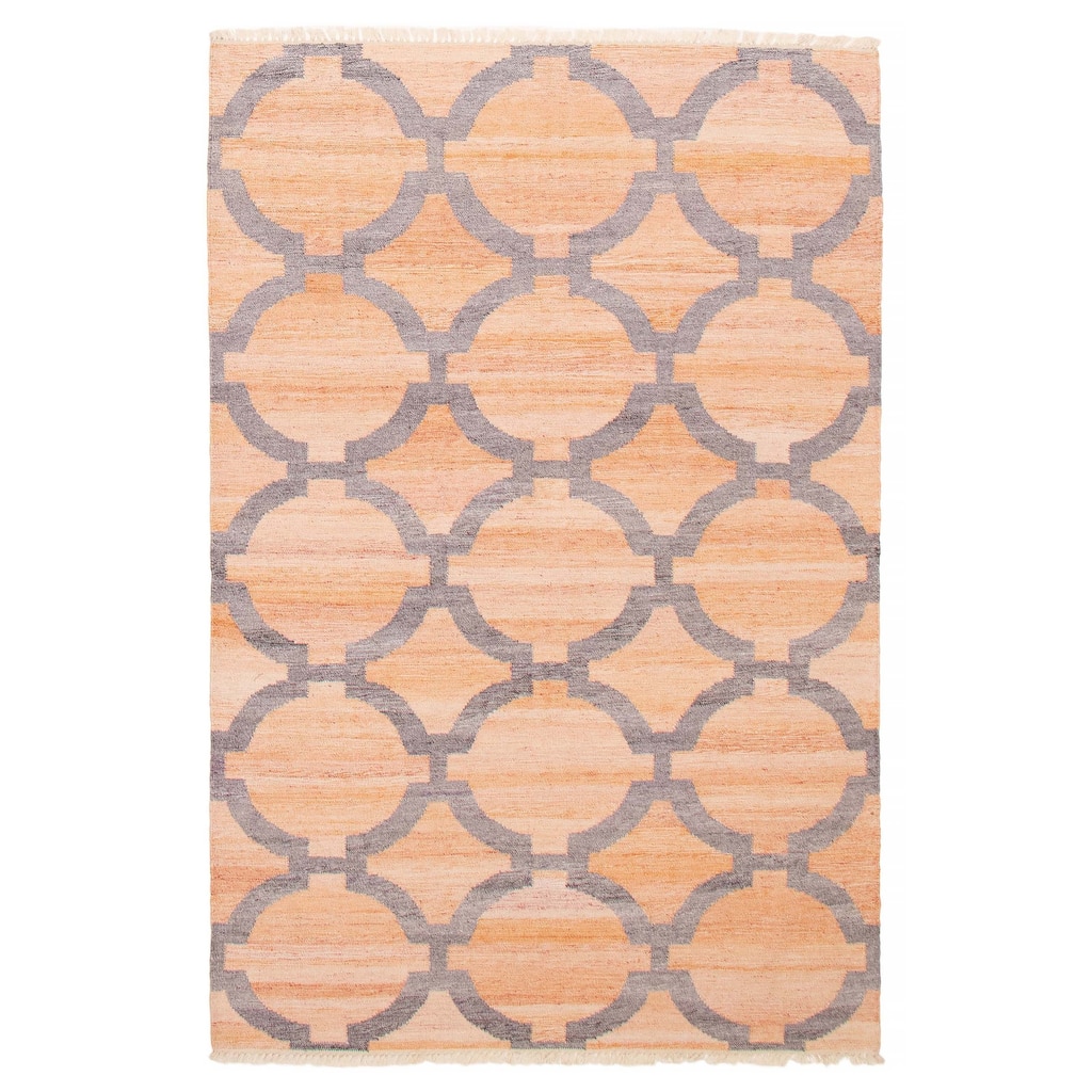 Ankara Coral Kilim 5'2" x 7'10" - 5'2 x 7'10