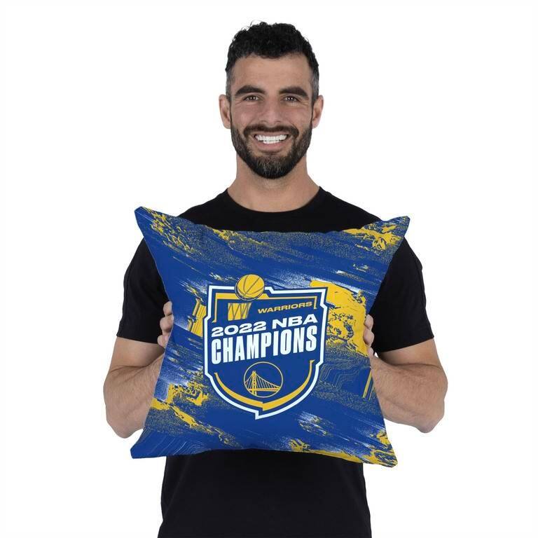 NBA Golden State Warriors 2022 NBA Champions 18 Inch Throw Pillow