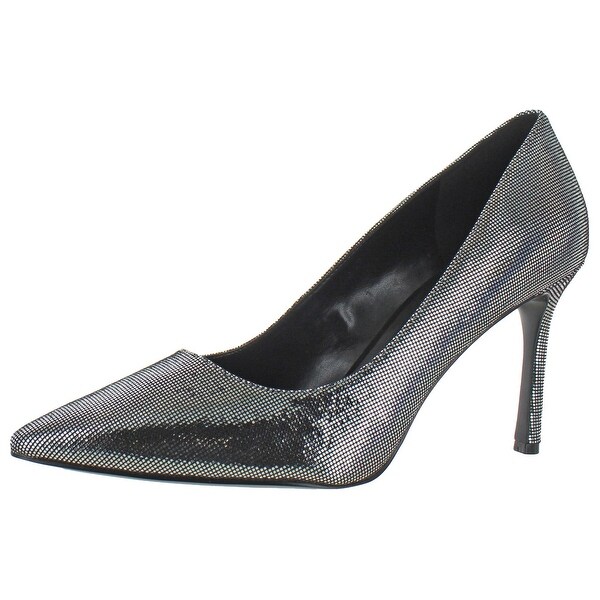 nine west metallic heels
