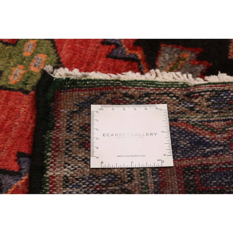 ECARPETGALLERY Hand-knotted Andelz Red Wool Rug - 4'3 x 6'11